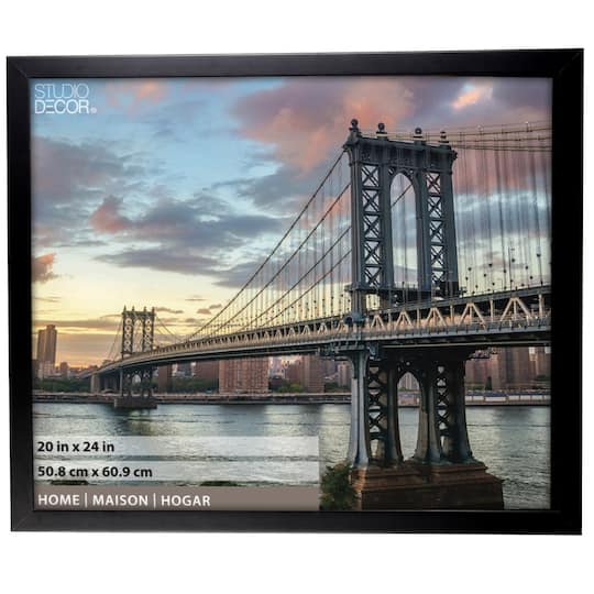 8 Pack: Black Flat Frame, Home by Studio Décor®